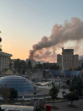 Евгений Поддубный: В Киеве горит здание кабмина, – сообщают украинские СМИ