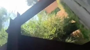 Один из добивающих прилетов по ТЦ "Эпицентр" в Кривом Роге